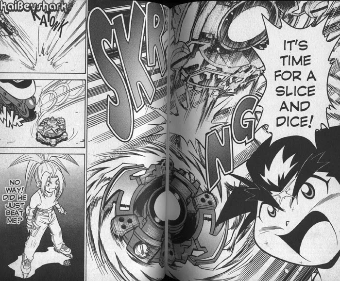 Bakuden Shoot Beyblade Chapter 9.3-5 page 11 - Vol.9 Chapter 3.5