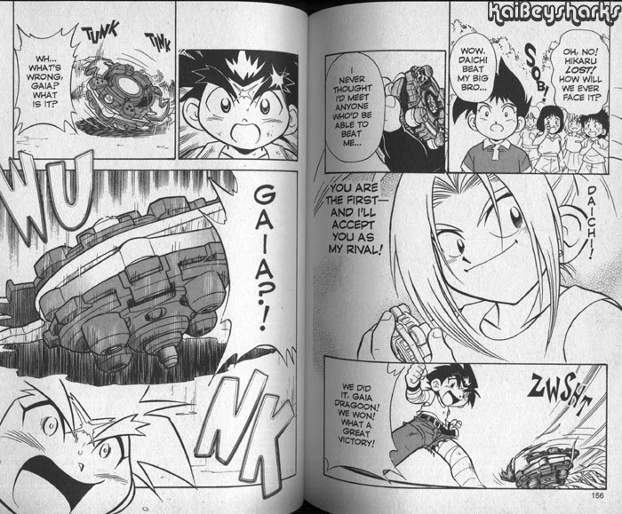 Bakuden Shoot Beyblade Chapter 9.3-5 page 12 - Vol.9 Chapter 3.5