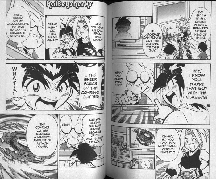 Bakuden Shoot Beyblade Chapter 9.3-5 page 14 - Vol.9 Chapter 3.5