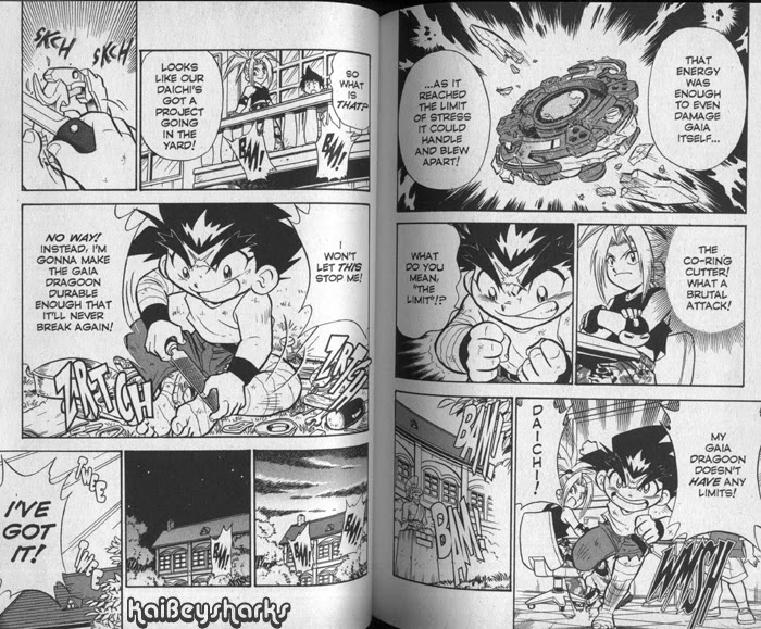 Bakuden Shoot Beyblade Chapter 9.3-5 page 15 - Vol.9 Chapter 3.5