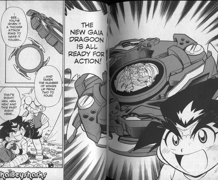 Bakuden Shoot Beyblade Chapter 9.3-5 page 16 - Vol.9 Chapter 3.5