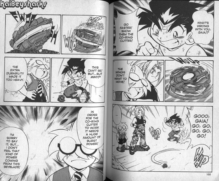 Bakuden Shoot Beyblade Chapter 9.3-5 page 18 - Vol.9 Chapter 3.5