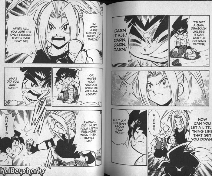 Bakuden Shoot Beyblade Chapter 9.3-5 page 19 - Vol.9 Chapter 3.5