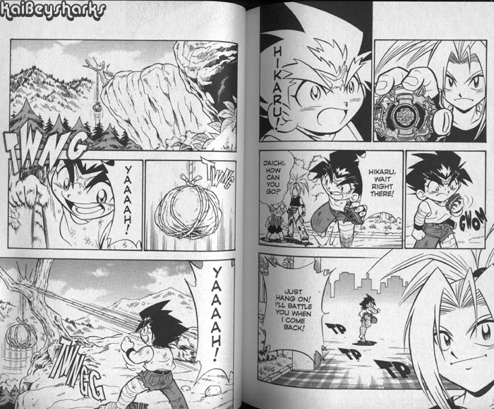 Bakuden Shoot Beyblade Chapter 9.3-5 page 20 - Vol.9 Chapter 3.5