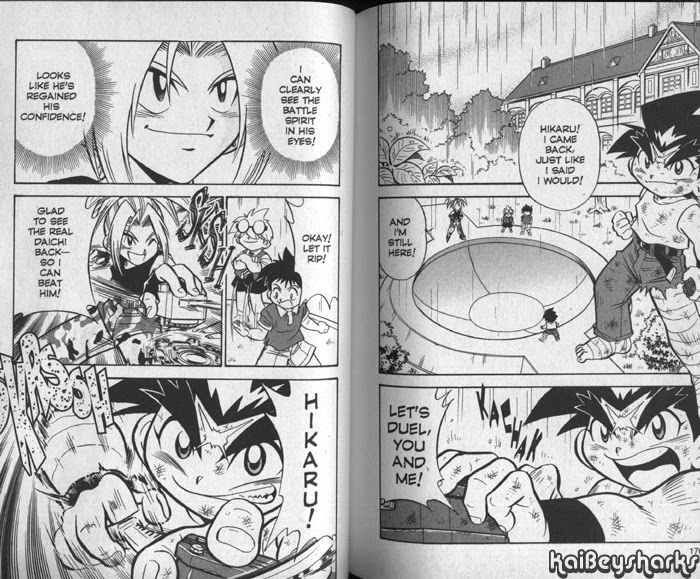 Bakuden Shoot Beyblade Chapter 9.3-5 page 22 - Vol.9 Chapter 3.5