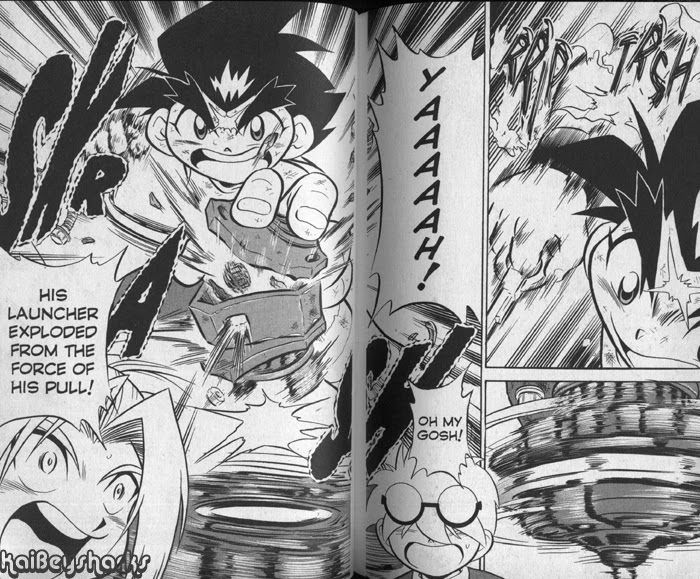 Bakuden Shoot Beyblade Chapter 9.3-5 page 23 - Vol.9 Chapter 3.5