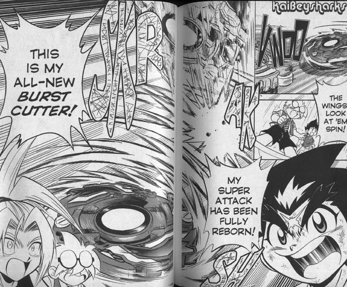 Bakuden Shoot Beyblade Chapter 9.3-5 page 25 - Vol.9 Chapter 3.5