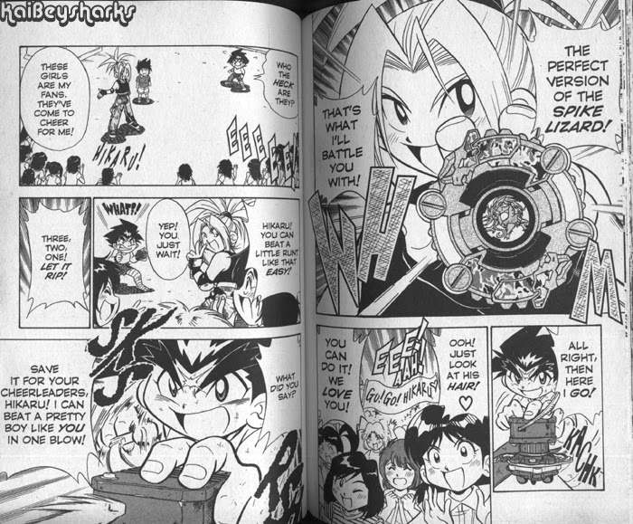 Bakuden Shoot Beyblade Chapter 9.3-5 page 3 - Vol.9 Chapter 3.5