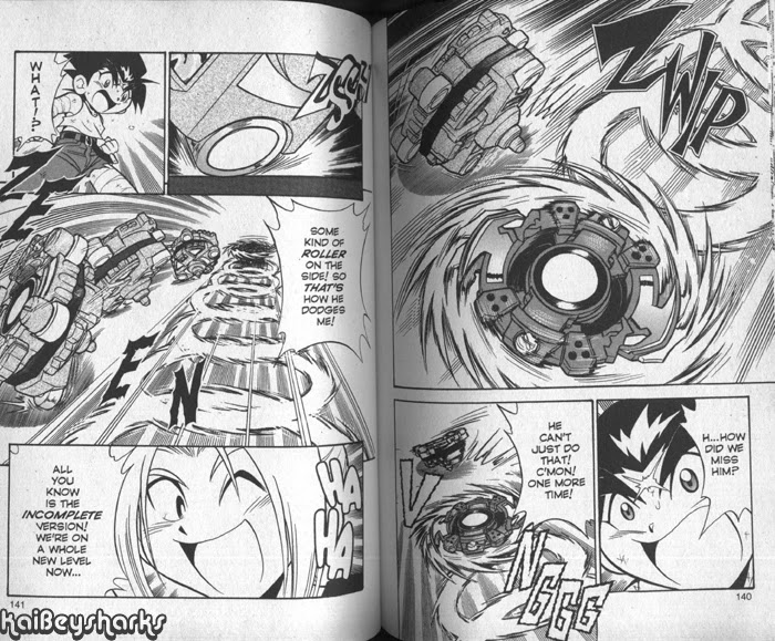 Bakuden Shoot Beyblade Chapter 9.3-5 page 5 - Vol.9 Chapter 3.5