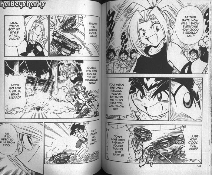 Bakuden Shoot Beyblade Chapter 9.3-5 page 6 - Vol.9 Chapter 3.5