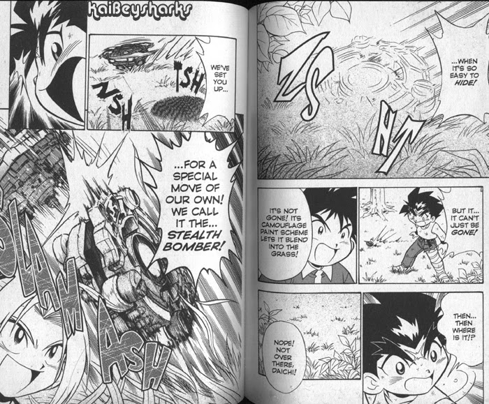 Bakuden Shoot Beyblade Chapter 9.3-5 page 7 - Vol.9 Chapter 3.5