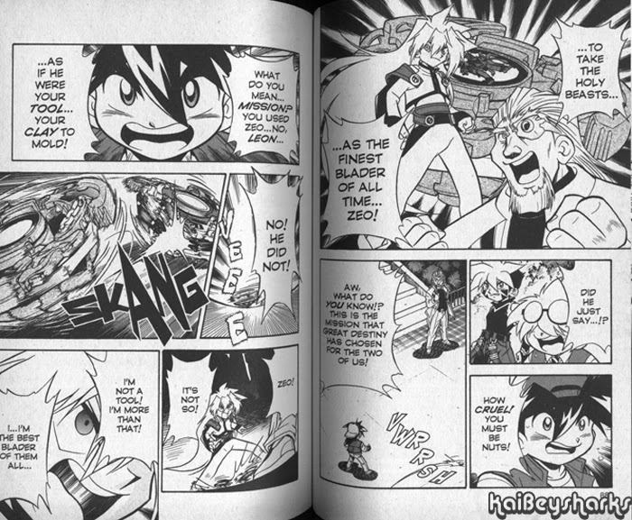 Bakuden Shoot Beyblade Chapter 9.3 page 10 - Vol.9 Chapter 3