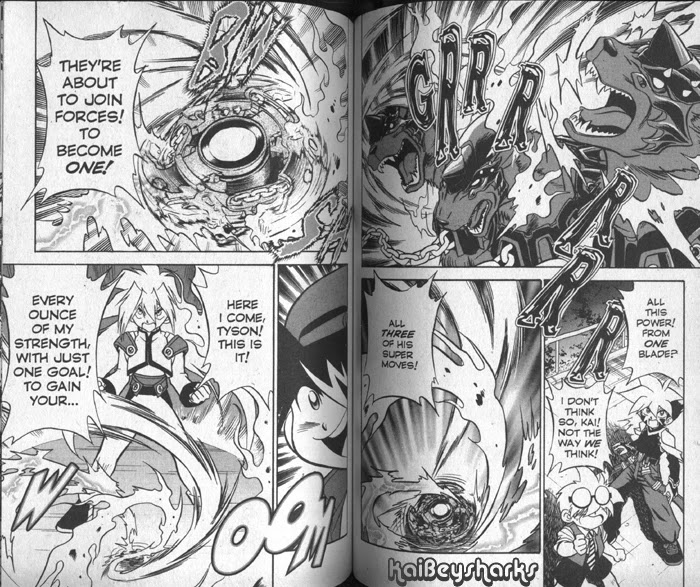 Bakuden Shoot Beyblade Chapter 9.3 page 12 - Vol.9 Chapter 3