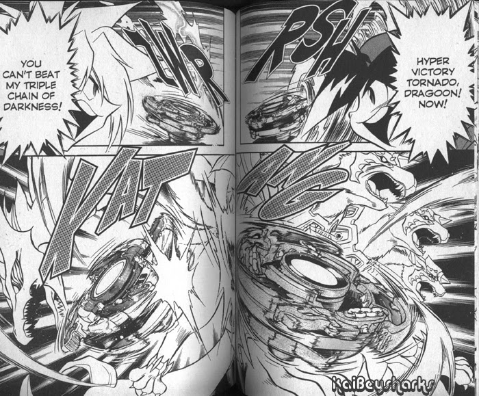 Bakuden Shoot Beyblade Chapter 9.3 page 14 - Vol.9 Chapter 3