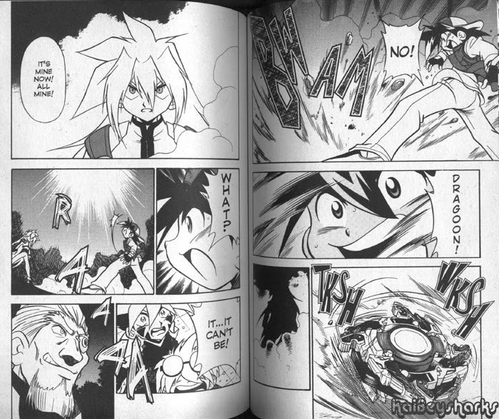 Bakuden Shoot Beyblade Chapter 9.3 page 15 - Vol.9 Chapter 3