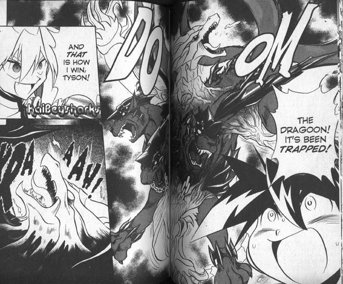 Bakuden Shoot Beyblade Chapter 9.3 page 16 - Vol.9 Chapter 3