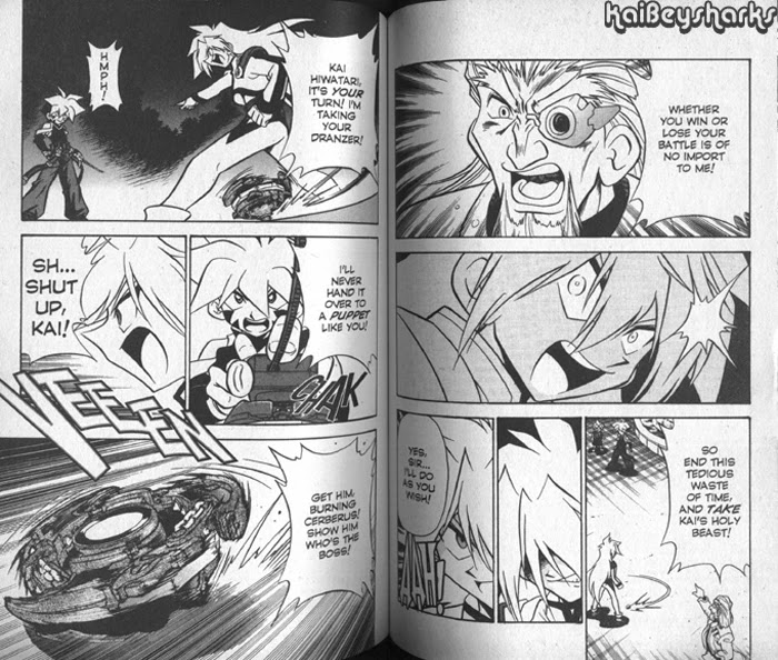 Bakuden Shoot Beyblade Chapter 9.3 page 18 - Vol.9 Chapter 3
