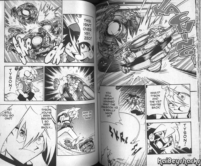 Bakuden Shoot Beyblade Chapter 9.3 page 19 - Vol.9 Chapter 3