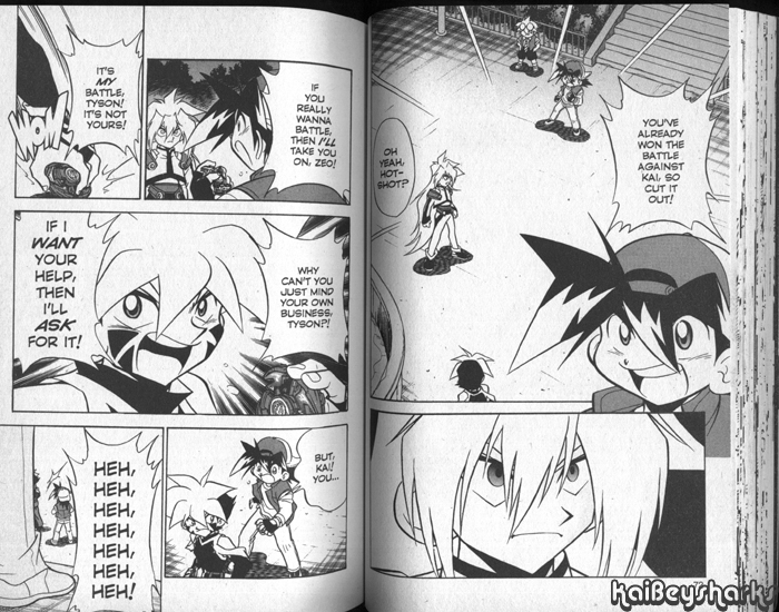 Bakuden Shoot Beyblade Chapter 9.3 page 2 - Vol.9 Chapter 3