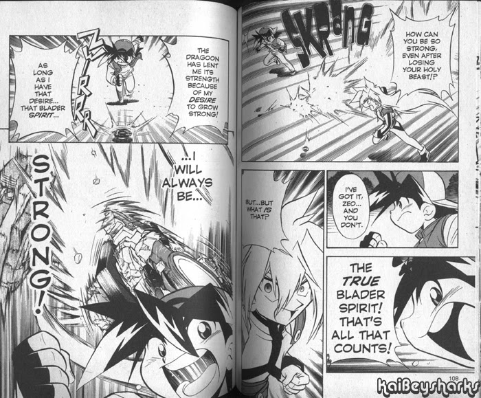 Bakuden Shoot Beyblade Chapter 9.3 page 20 - Vol.9 Chapter 3