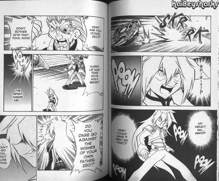 Bakuden Shoot Beyblade Chapter 9.3 page 21 - Vol.9 Chapter 3