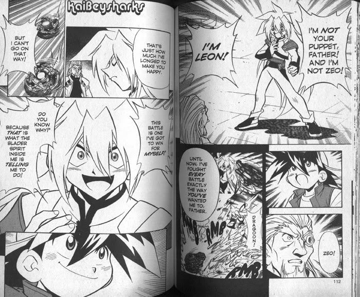 Bakuden Shoot Beyblade Chapter 9.3 page 22 - Vol.9 Chapter 3
