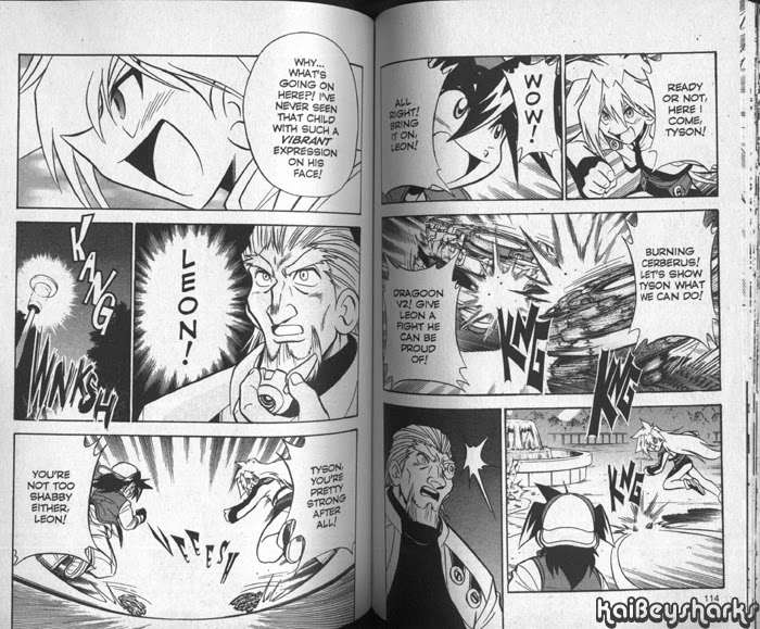 Bakuden Shoot Beyblade Chapter 9.3 page 23 - Vol.9 Chapter 3