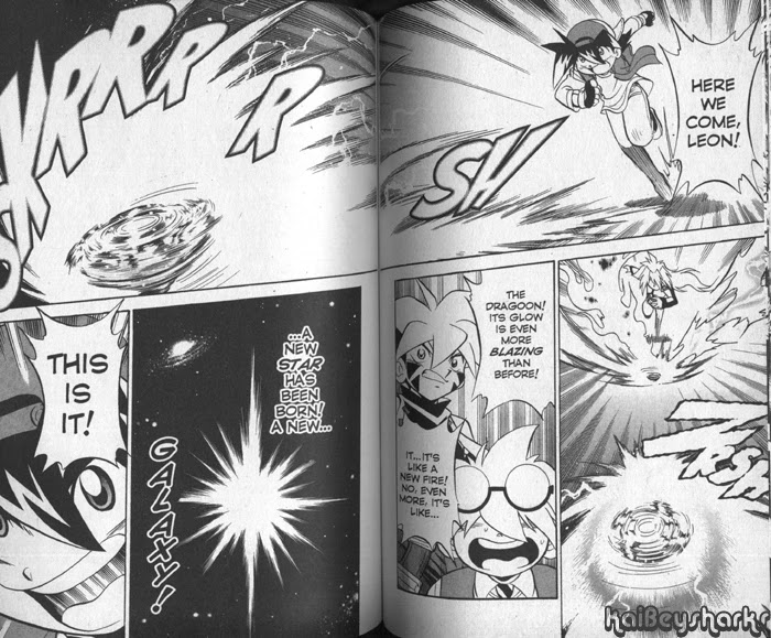 Bakuden Shoot Beyblade Chapter 9.3 page 27 - Vol.9 Chapter 3