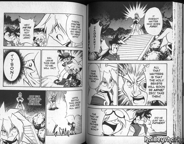Bakuden Shoot Beyblade Chapter 9.3 page 3 - Vol.9 Chapter 3