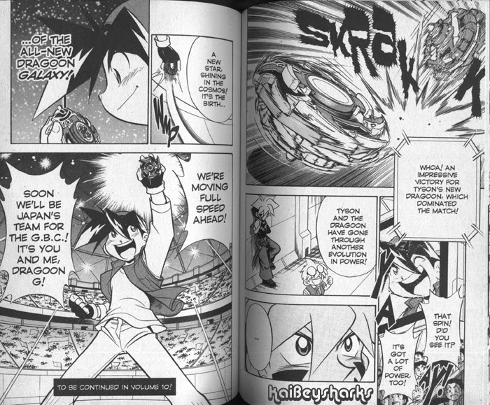 Bakuden Shoot Beyblade Chapter 9.3 page 31 - Vol.9 Chapter 3