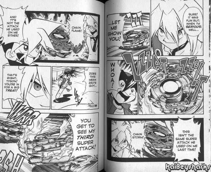 Bakuden Shoot Beyblade Chapter 9.3 page 5 - Vol.9 Chapter 3