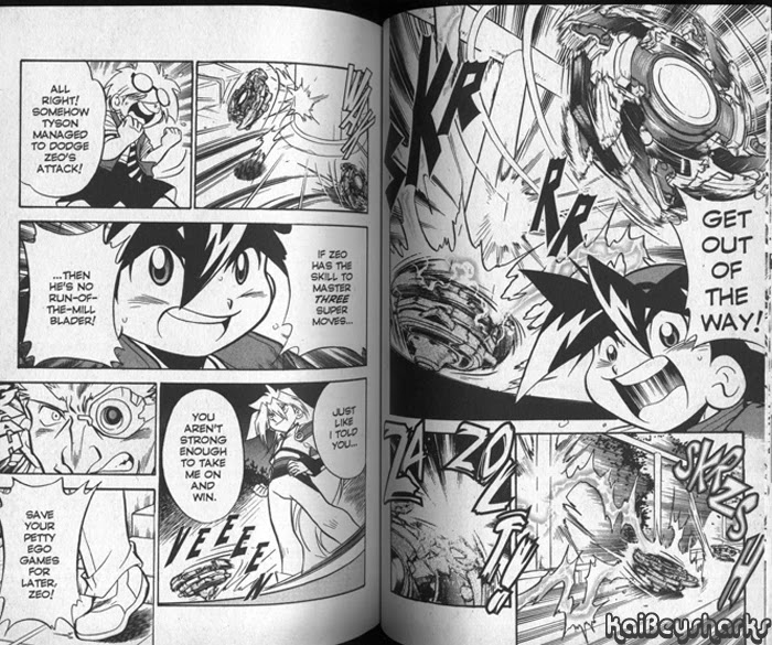 Bakuden Shoot Beyblade Chapter 9.3 page 7 - Vol.9 Chapter 3