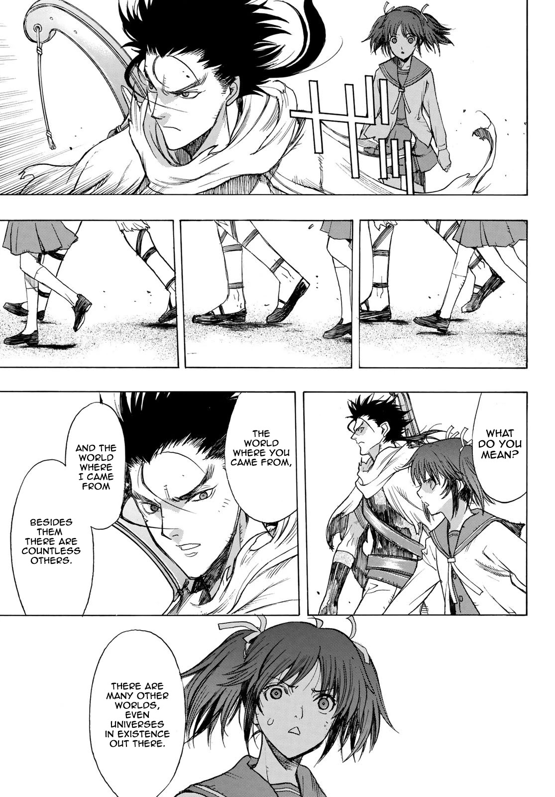 BAKUEN Chapter 2 page 4 - Chapter 2: The Strangers