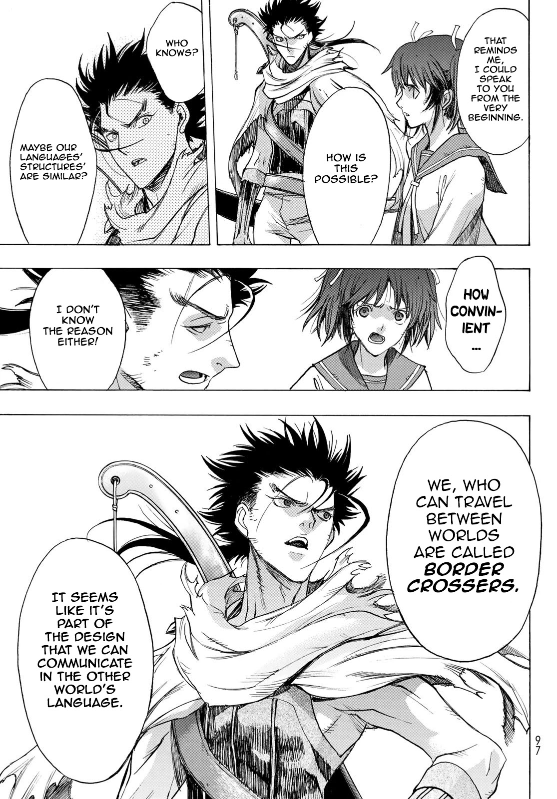 BAKUEN Chapter 2 page 8 - Chapter 2: The Strangers