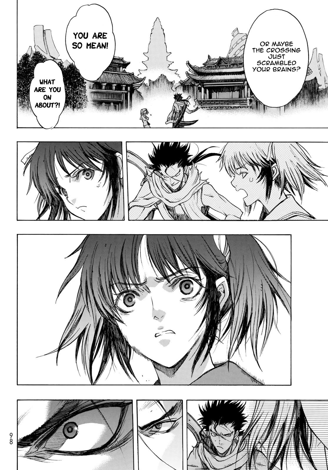 BAKUEN Chapter 2 page 9 - Chapter 2: The Strangers