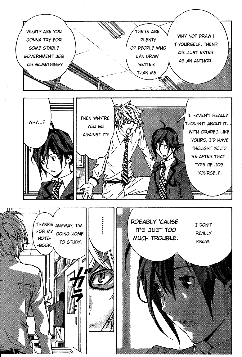 Bakuman Chapter 1 page 25 - Chapter 1: Dreams and Reality