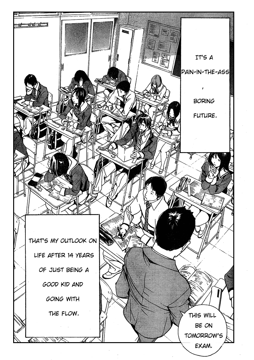 Bakuman Chapter 1 page 5 - Chapter 1: Dreams and Reality