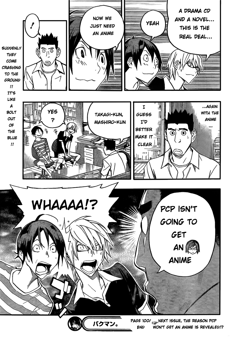 Bakuman Chapter 100 page 19 - Chapter 100: Leevay and Pitfalls