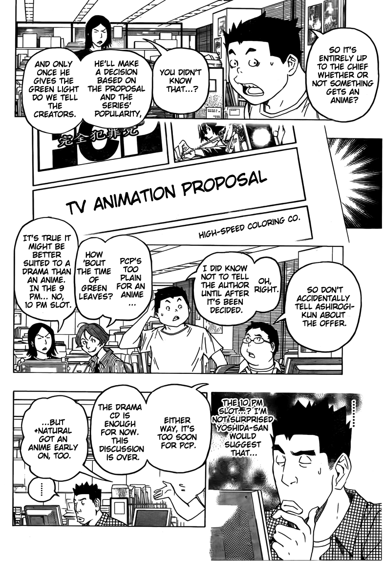 Bakuman Chapter 100 page 2 - Chapter 100: Leevay and Pitfalls