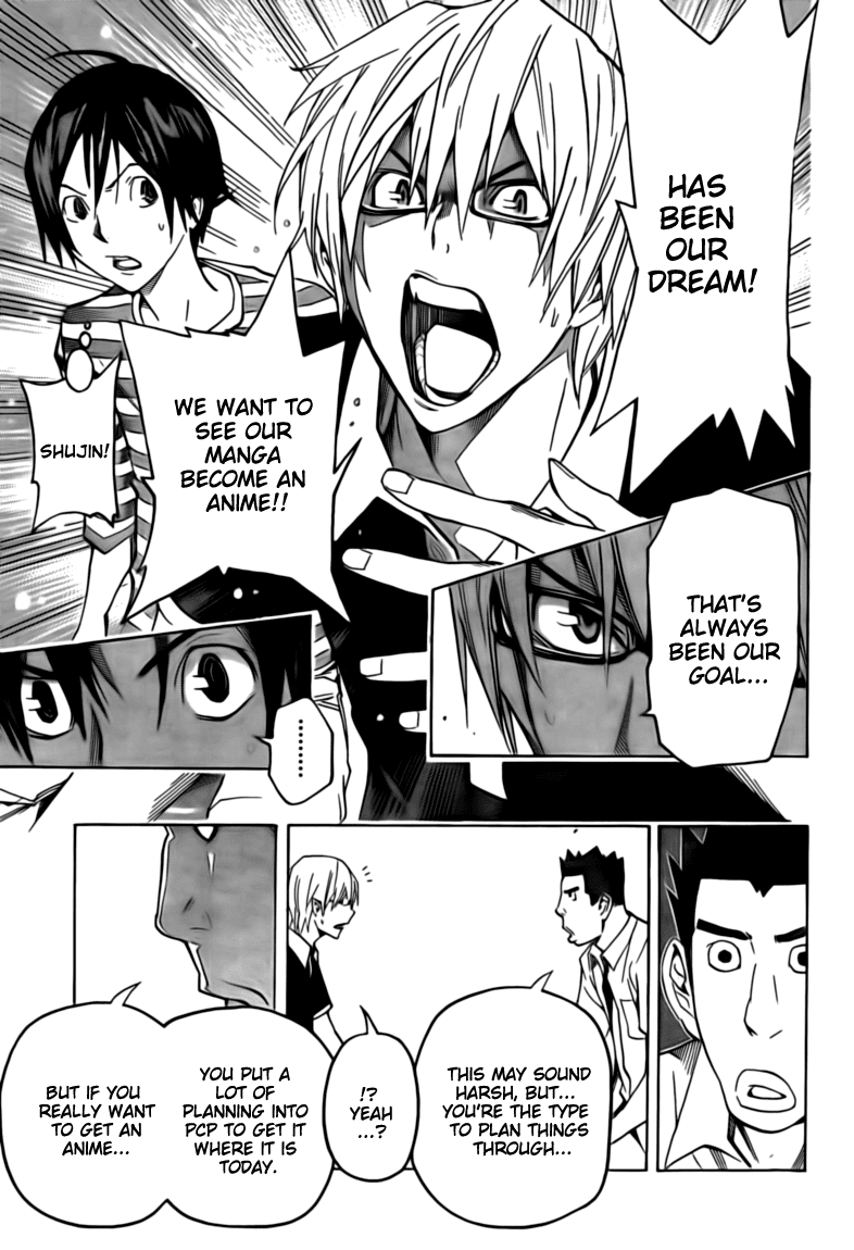 Bakuman Chapter 101 page 5 - Chapter 101: Complaints and Aiming High