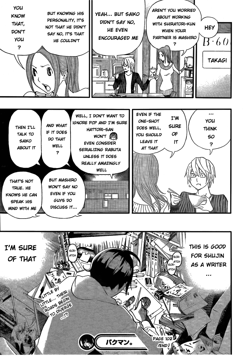 Bakuman Chapter 102 page 20 - Chapter 102: Artist and Mangaka