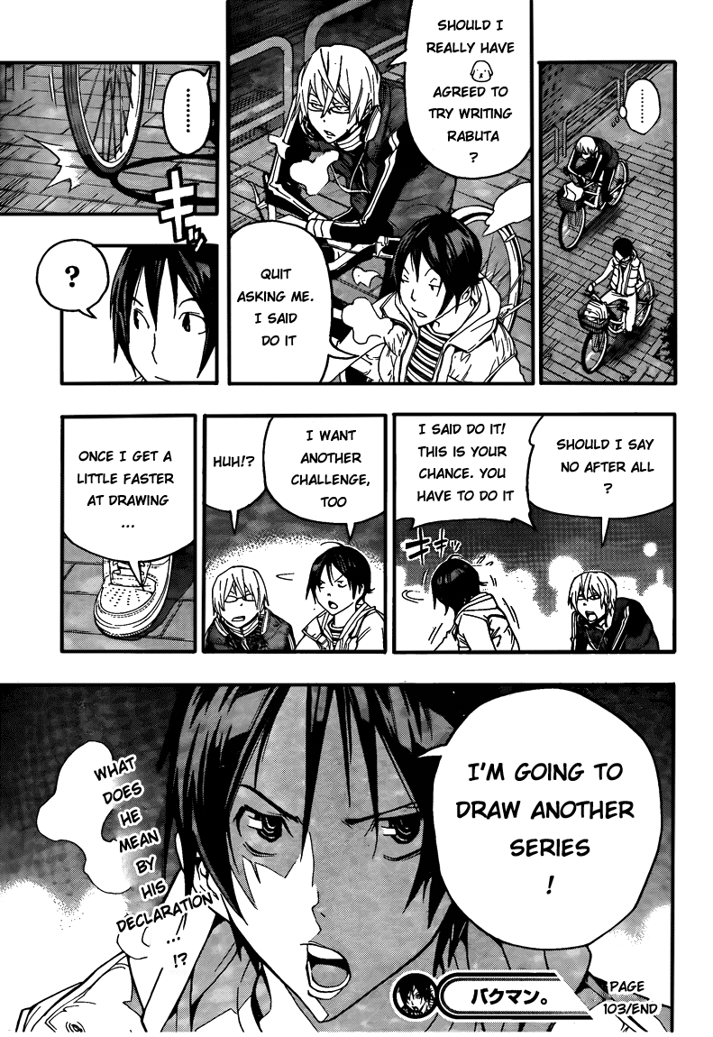 Bakuman Chapter 103 page 19 - Chapter 103: Futility and a Challange