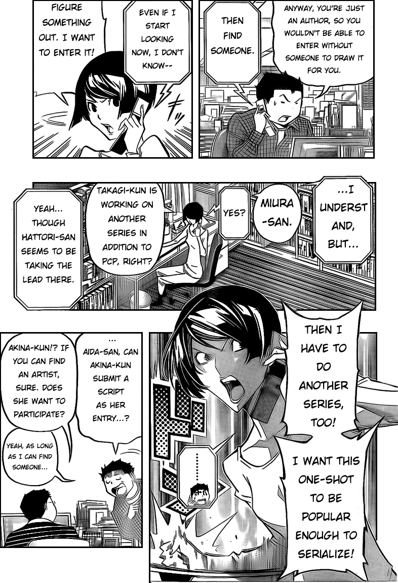 Bakuman Chapter 106 page 15 - Chapter 106: Match and Fest