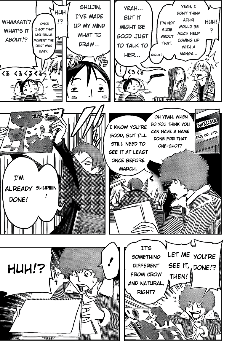 Bakuman Chapter 107 page 15 - Chapter 107: Suitable Things and Favorite Things