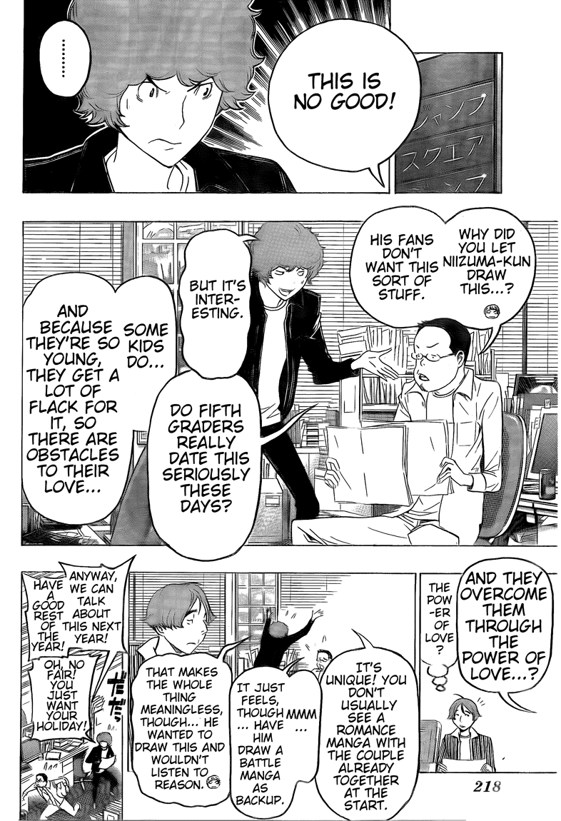 Bakuman Chapter 108 page 4 - Chapter 108: Avid Reader and Love at First Sight