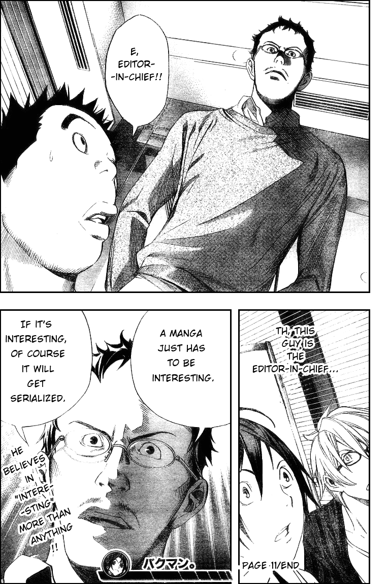 Bakuman Chapter 11 page 21 - Chapter 11: Regret and Understanding