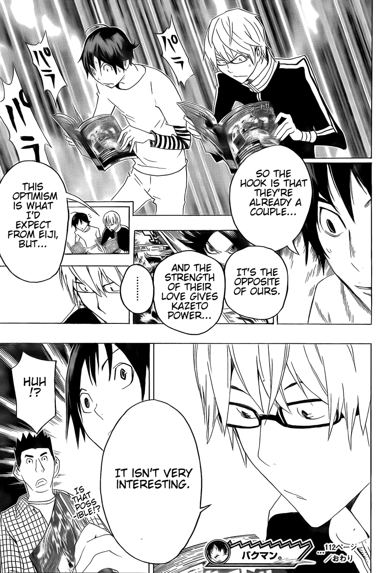 Bakuman Chapter 112 page 19 - Chapter 112: A Punch and a Single Stance