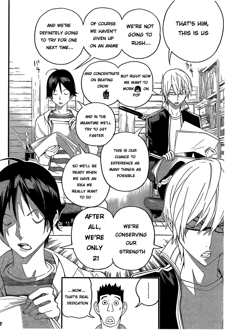 Bakuman Chapter 113 page 18 - Chapter 113: Weak Points and Dedication