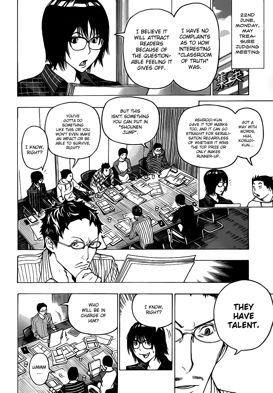 Bakuman Chapter 117 page 4 - Chapter 117: Fan Letter and Blog