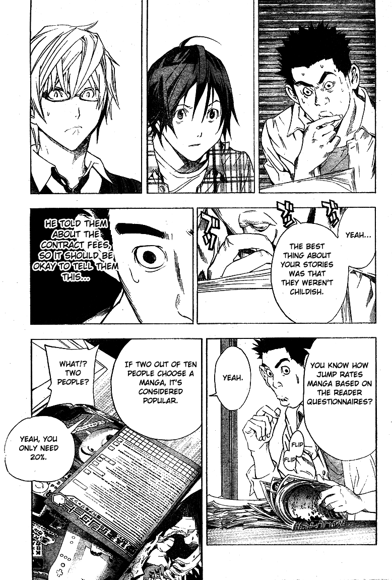 Bakuman Chapter 12 page 17 - Chapter 12: 10 and 2
